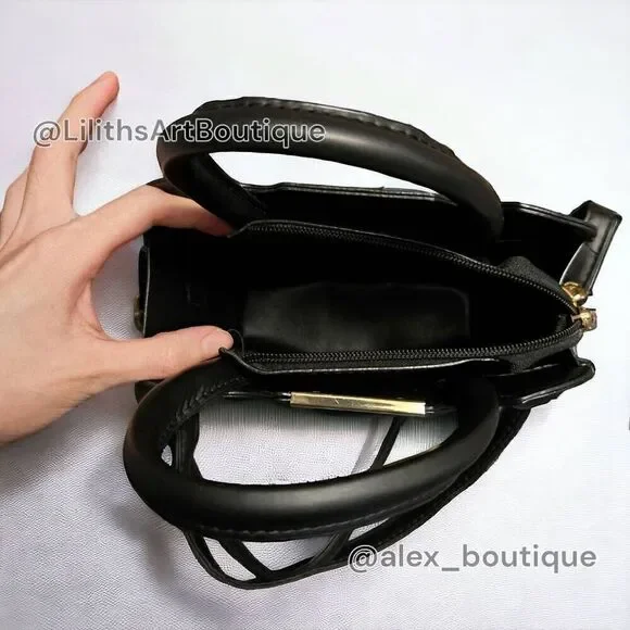 Quilted Square Crossbody Bag(Q007)-Bags for Women - Picture 10 of 11